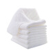 Bissi Windel rein ökologische Baumwolle atmungsaktive Babypable Windeln Pads für Kinder verlassen Meson-Stoff Neugeborenes Baby Harnkissen weiß [10 Stück] Rechteck-6-Schichten (32*12 cm)