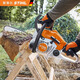 STIHL chain saw imported STIHL gasoline saw logging saw household garden fruit tree felling saw MS170/172/182 MS251c chain saw easy start model (with 18-inch guide plate