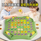 Les échecs de bataille pour enfants de la bataille pour enfants et éliminent la joie et la mémoire Early Education Interactive Observation Focus Desktop Toys Augmentez les plus gros morceaux d'échecs de fruits + chaîne trois