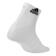 adidas\阿迪达斯 袜子足球袜篮球袜男袜女袜 新款吸汗透气三双装棉袜耐磨运动袜 DZ9435三双白色  39-42码