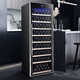 Bacchus red wine cabinet 103 bottles thermostatic cabinet wine cabinet household large capacity wine storage cabinet wine beverage cabinet fresh cabinet office single door air-cooled frost-free vertical display cabinet YC-270S-Beech wood flat shelf 103 bottles