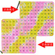 Vitalität Kinder interessante Zahl Crab Kinder Lernspielzeugdrucktastatur Alphanumeric 12x12 Multiplikationsformeln zur Zerstörung der Rattenpionierregenbogen 1-100 Zahlen (Single Rainbow 20cm)