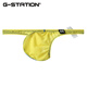 G-STATION轻薄丝滑DEWTY SKIN半透日系小款式男士丁字裤超紧身性感小内裤 棕色 (建议拍大1-2码) 1条 XXXL