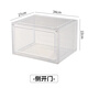 OMANTI shoe box transparent magnetic side opening storage box shoe cabinet acrylic anti-oxidation figure storage box shoe wall display box white side opening magnetic shoe box 10 pieces