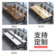 Luolaibao conference table long table modern simple negotiation table office desk training table rectangular conference table 280*120cm
