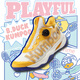 Kumpoo Co-Mrense Badminton Shoes new G826s Профессиональная ручка обувь ботинки против скольжения обувь мужчин и женщин Fun Feng 072 B.Duck-826S Белый желтый синий (дизайн ручки) 36