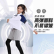 蝴蝶速干儿童羽毛球服训练套装男女秋冬长袖速干紧身衣排球乒乓球运动服 9793白色单上衣 XS