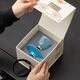 SUSHI CERAMICS enamel palace-style ceramics personal tea cup saucer gift box souvenir (blue) J1059