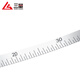 Three-quantity diameter measuring ruler, stainless steel flexible outer diameter circumferential ruler, O-ring cursor, stainless steel 200-375mm