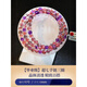 
Menbin price guaranteed natural super seven crystal bracelet gold strawberry blackcurrant seven three-wheel backbone crystal bracelet natural super seven water graduation grade 11304 super seven bracelet about 6.9mm