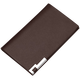 FXS Sac d'identité de cartes à toile de vache FXS pour hommes pour les hommes Bank Anti-Demagnetisation Bank Carte Carte Carte Ultra-Thin Driver's Liced Case Brown [7 Positions de carte + 2 Grille cachée]