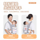 Aiyuanmei strap baby front hug style simple and light front and back dual-use newborn baby goes out to hold the baby and free his hands on his back.