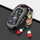 Chaomeng Buick GL8 Key Cover 22/23 GL8ES Luzun 653t Luxusversion Avia Car Metal Volldecke Schnalle Buick GL8 Special-Purple-Gun-Farbe (gewebte Seilschnalle)