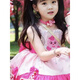 Nantang three-color love cute cos clothing children's princess dress girl's dress Lolita handmade skirt for baby girl love cute Lolita one size too small 120cm