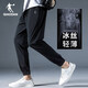 Jordan Sporthose Herrenhosen Frühling und Sommer dünne gewebte Schnellrockshosen Herrenfitness Casual Hohosers Hosen 1390r Dark Grey-Serie 2 m
