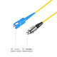 Chaoke fiber optic jumper SC-SC/FC-FC/LC-LC/ST-ST/SC-FC/LC-SC fiber single mode single core fiber line indoor engineering fiber extension cable telecommunication grade 3M [single fiber ST-SC interface] 3 meters