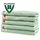 
Wurong 07 towel cotton spinning toiletries new style green towel 90g 85*35cm military green-WR1278 towel