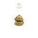 Chow Tai Fook MONOLOGUE monologue animal zodiac snake retro gold fortune bead 21.25cm MR1595