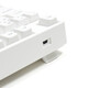 FiLCO (FILCO) 87-key dual-mode Saint-hand second-generation mechanical keyboard Bluetooth wireless cherry cherry axis gaming keyboard Office keyboard Pure white Pink axis
