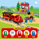 LEGO (LEGO) Debao Serie 10875 Smart Dampf Train Building Block Assembly Spielzeug Kindergeschenk 10874 Smart Steam Train