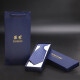 Romon Lazy Zipper Tie Men's Knot Fause Formal Wear Forma Fashion Tie de 8 cm de ancho Men's Dark Blue Ld3 Blue Dark Ld3