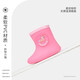 Telanis Botas de lluvia para niños Estilo de primavera Estilo de primavera Cañas de goma de bebé sin deslizamiento Botas de lluvia de agua Media de agua Middle Tube Rosa 21 Longitud interna 14 cm
