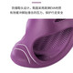 Taiwan imported women's slippers thick sole non-slip men's summer breathable rain shoes indoor and outdoor comfortable outdoor soft sole wide foot board purple 37