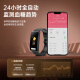 Bobi's new blood glucose monitoring watch, blood pressure measurement watch, smart health Xiaomi Huawei Apple mobile phone universal heart rate blood oxygen non-invasive needle-free all-in-one machine high-precision sports bracelet TK70 top with black [ECG + dynamic blood glucose and blood pressure monitoring]
