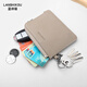 LAN Shiko 2025 NOUVEAU portefeuille portefeuille authentique en cuir en cuir authentique Mini Mini Sac Coin Sac Carte Keet portefeuille portefeuille Men Sac Coin Grey