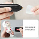 Deli hot melt glue pen multifunctional household children DIY lithium electric glue strip hot melt glue gun wireless hot melt glue stick lithium electric glue pen + 40 color glue sticks