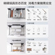 老板（Robam）盐系G1海盐白厨房6件套抽油烟机灶具热水器26A1-G1+57BAT+G1消毒柜+G1洗碗机+G1蒸烤箱+HT322A-16