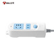 Bull (Bull) Socket Multi-Loch Long Wire Multifunktionales elektrische Steckerplatine, Dragplatine mit Kinderschutztür/neuer National Standard/Row Plug/Stecker [2-Position Total Control 1 Meter] GN-612