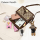 CALWAN KEODH Sac de site officiel Sac pour femmes NOUVEAU CROSSBOCK CROSSBOCME Single Single Single Luxury Luxury CK Style Poldoufle Girance d'anniversaire pour petite amie [Coffee Color] Brand Mode Retro Small Sacl