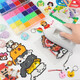 Yuanpai Pinpin Doudou Set handgefertigtes Diy Girl Kinder Yizhi Jigsaw frühe Bildung Spielzeug Geburtstagsgeschenk Soy 5mm24 Farbe Basic Set