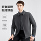Shanshan executive jacket men's lapel business casual embroidered wear-resistant windproof retro cotton sense cadre clothes jacket men's clothing