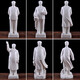 VAKADA Chairman Mao ornaments office great man porcelain statue full body sculpture living room display cabinet ceramic decoration craft souvenir beckoning white