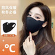 Yalu Warm Mask Women's Winter High-Looking Eye Corner Revealing Small Thickened Wind-Cold Cycling Mask Men's 3D Trendy