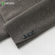 Shanshan sheep wool double-sided woolen suit men's autumn and winter business casual woolen woolen suit coat coat single suit men's clothing