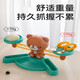 Yoshida Kumori Baby Spoon Self-Eating Elbow Spoon One-year-old Baby Eating Supplementary Spoon Tableware Children Learning to Eat Training Spoon [316 Stainless Steel Straight Head] Orange Set + Storage Box
