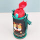 Tiger Marke (Tiger) Thermosbecher für Kinder Winter Thermos Thermos Thermosbecher Baby Strohisolierung Edelstahl Water Water Cup 800 ml Löwe 800 ml