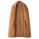 DK Pure Wool Coat Midumn-longitud de otoño y invierno Invierno Casco Tweed Doble-Breasted Tweed Coat Windbreaker Windbreaker 2XL