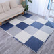 Quanpinwu foam floor mat for living room and bedroom splicing thickened crawling mat for children 30*30cm blue white gray 9 pieces