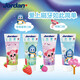 Le dentifrice importé de la Jordanie, le dentifrice pour nourrissons et les enfants, sûr et anti-fluor, empêchent la carie dentaire, la saveur des fruits, le dentifrice, 0-5 ans, la fraise et la saveur de vanille (couleur aléatoire)