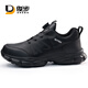 Junbu Labor Protection Zapatos Soft and Comfort Anti-smash anti-Punteo impermeable absorbente transpirable desgaste resistente al desgaste resistente a la moda de la moda de seguridad de la moda [plegado y resistente al desgaste] 41