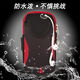 Yangpeng running mobile phone arm bag for men and women, outdoor universal ultra-light sports strap mobile phone arm sleeve wrist bag, black with red