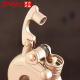 Zorro Leichter 686 Rocker Arm sichtbares transparentes Öl Silo Retro kreative personalisierte leichtere Männergeschenk Z686-002 Transparent Pearl Nickel Einfacher Installation