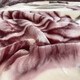 Yalu Milk Velvet Blanket Winter Thick Double-Sided Plush Blanket Student Cover Blanket Double Autumn and Winter Raschel Lunch Blanket 210 Gray Bean Paste - Elegant Floral 150cm*200cm Weighs about 4Jin Jin is equal to 0.5kg