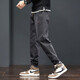 Charluoel Pantalon décontracté Pantalon de style Spring and Automne Pantalons masculins Pantalon Harem Pantalon Sports Pantalon Men de Nine Point Men's Tide Long Pantal
