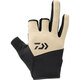 DAIWA 22 autumn and winter DG-8922W exposed 3-finger windproof gloves brushed warm gloves fishing gloves black L