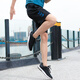 Fandeke Sommereis Seiden Schnelltrockne Shorts Herren-Outdoor-Training Running Fitness atmungsaktiv losen große Sporthosen dünne HT-B1349 Sporthose schwarz l